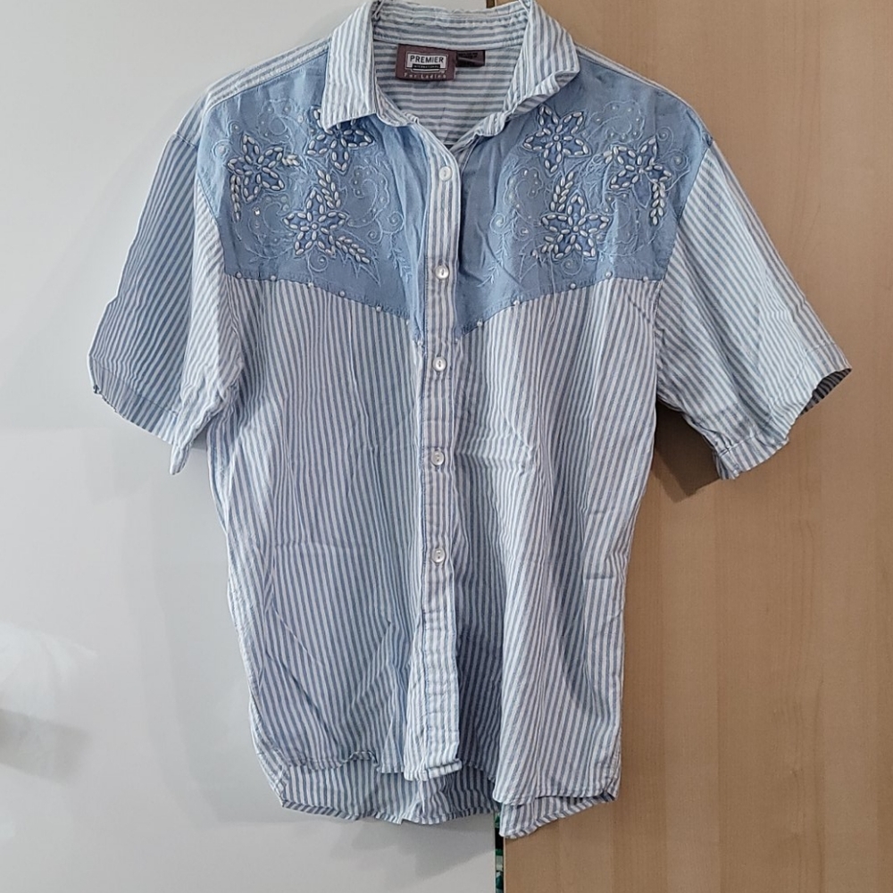 Women Premier International Top XL‎ w beads